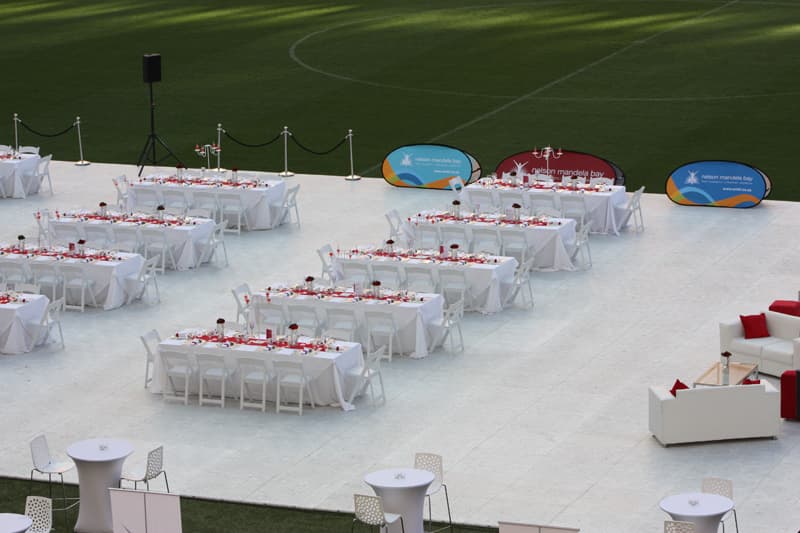 NMB Stadium Field and Chairs View